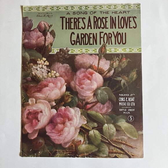 1910s Vintage Sheet Music Huckleberry Finn - If All My Dreams Were Made of Gold - Picture 7 of 16